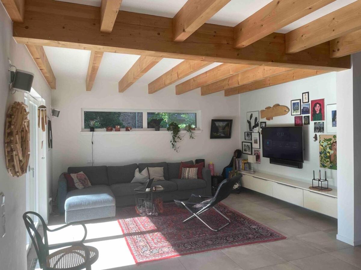 Modernes Holzhaus Im Skandinavischen Stil Mit Sauna, Garten Und 2 Katzen Norderstedt Luaran gambar