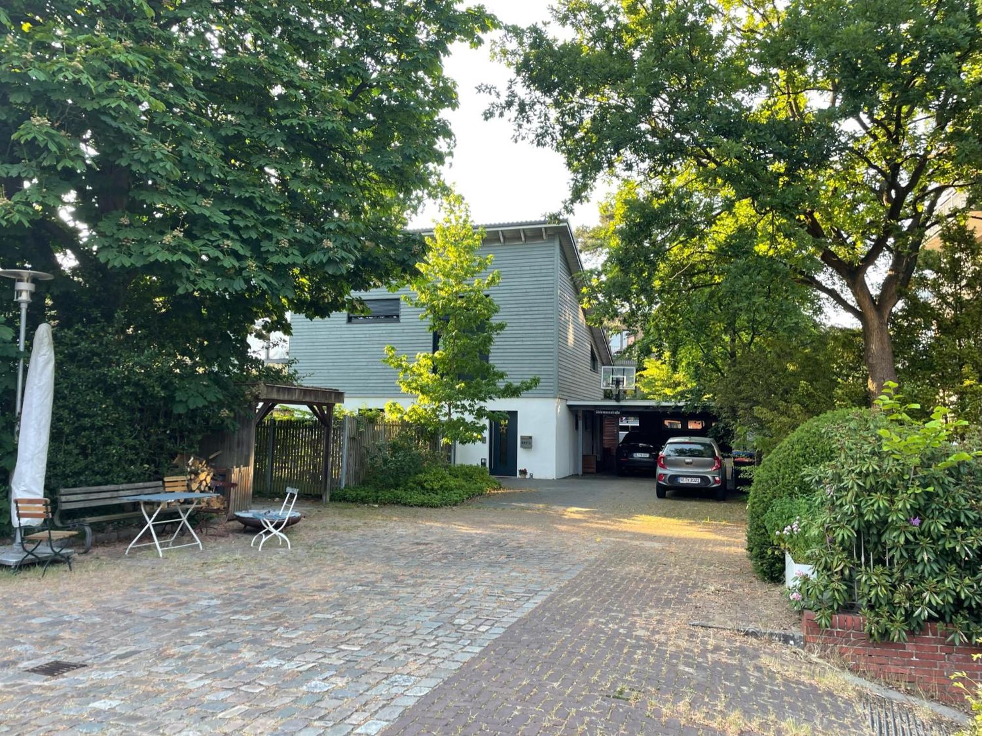 Modernes Holzhaus Im Skandinavischen Stil Mit Sauna, Garten Und 2 Katzen Norderstedt Luaran gambar